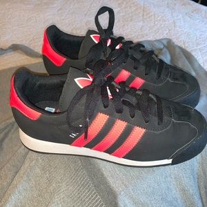 Adidas Samoa girls sneakers black/ pink (fuchsia)